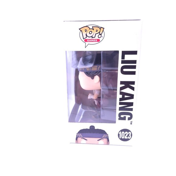 Funko POP! Mortal Kombat Liu Kang 1023 Games Vinyl Figure New with Protector - Picture 9 of 11